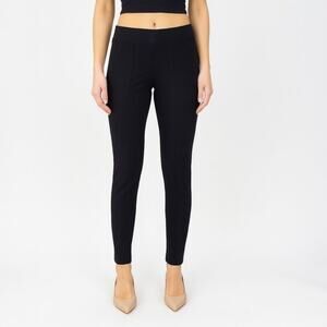 Daily Ritual Women's Classic Black Comfy Pull-On Pants Size 1 SHORT